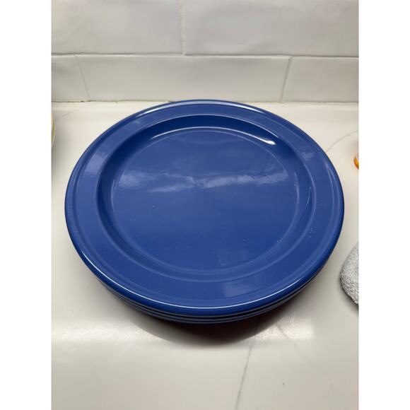 Emile Henry Dinner Plate 11 inch Blue - Picture 1 of 4